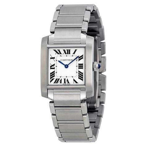 cartier tank francaise wsta0005|cartier french tank watch.